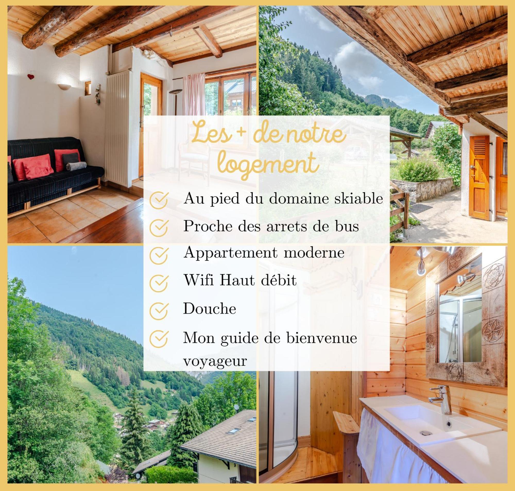 Appartement I Spacieux I Ski I Saint Jean D'Aulps Kültér fotó